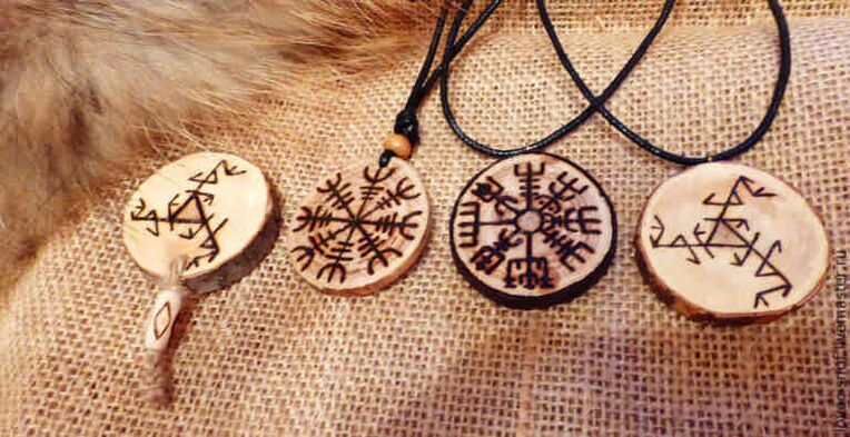 pendants kalawan runes sakumaha talismans sukses